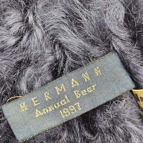 Vintage Hermann Annual Bear 1997 Golden Blue Mohair Teddy Made in Germany Plush - Picture 13 of 15